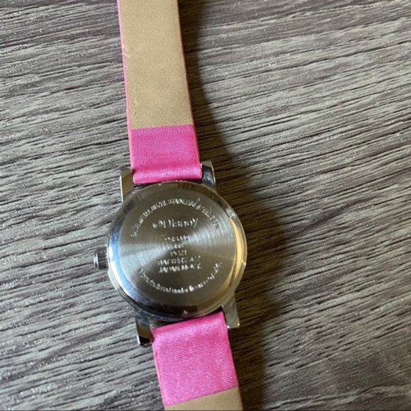 DISNEY Princess Pink Embroidered Crown Watch - Picture 5 of 6